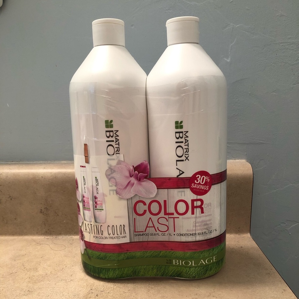 Biolage color last shampoo &conditioner never used